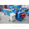 Color Coated Corrugated Roll Forming Machine Roof Tile Roll Forming Machines 4+4kw